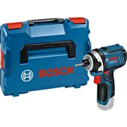 Bosch Powertools Akku-Drehschlagschrauber Gdr 12V-105 Professional Blau/Black, ohne Akku und Ladegerät, in L-Boxx  06019A6906 3165140773201