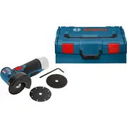 Bosch Powertools Akkuwinkelschleifer Gws 10,8/12-76 V-Ec Blau, ohne Akku und Ladegerät, in L-Boxx  06019F2003 3165140843591