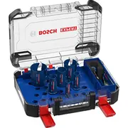 Bosch Powertools Expert urbju komplekts būvmateriāliem Pc Plus, Ø 20-64Mm, 10 daļas Ar Power Change Plus adapteri, koferis  2608900490 4059952536361