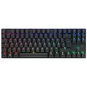 Cherry Xtrfy Mx 8.2 - Tastatūra 80 Tkl Aizmugures apgaismojums Bezvadu Bluetooth 5.2, 2.4 Ghz, Usb-C Qwertz Vācu Taustiņu slēdži Mx2A Brown Black  G80-3882Liade-2 4025112113031