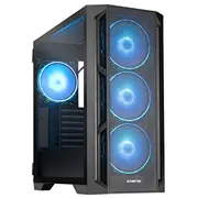 Chieftec Apex Lumo Ga-01B-L-Op Black, Tempered Glass  0753263078810