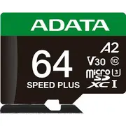 Adata atmiņas karte Micro Sdxc 64Gb Uhs-I/Ud64Gui3V30A2Sp-Ra1  Ud64Gui3V30A2Sp-Ra1 4711085949196 61759