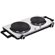 Clatronic Dkp 3668 E Black, nerūsējošā tērauda galda virsmas slēgtā plīts ar 2 zonām  4006160717228 Agdclaktu0008