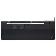 Contour Design Rollermouse Pro vadu pele ar pagarinātu plaukstas balstu un vegāna ādu, abpusēja, Rollerbar, Usb Type-A, 2800 Dpi, Black  Cdrmpro20310 0743870052013