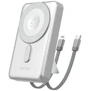 Dudao K29 10000 mAh Pd 20W z Magsafe Usb-C/Lightning srebrny  6977196680252