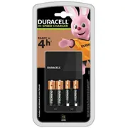 Lādētājs Duracell Cef14 - 2 gab. Aa Nimh 1300 mAh  Aaa 750 mAh, 4 baterijas / blisteris 1.2V Dur-C-Cef14 5000394118577