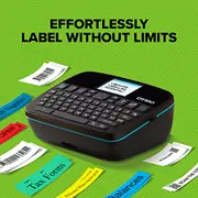Dymo Labelmanager Labelwriter 640Cb Pārnēsājams un uzlādējams etiķešu printeris ar dubulto savienojamību - 2197370, Qwerty, tiešās termiskās / pārsūtīšanas, 12 mm/s  2197370 0071701063762