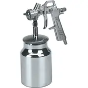 Krāsu smidzinātājs Einhell ar sūkšanas kausu Silver  4132900 4006825411003