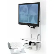 Ergotron Styleview sēdēšanas-stāvēšanas statīvs līdz 24 max 14.9Kg 61-080-062  0698833039047