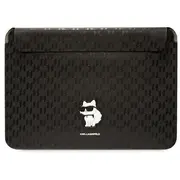 Aizsargvāciņš Karl Lagerfeld Sleeve Klcs14Sakhpck 14 Black/Black Saffiano Monogram Choupette  Kf001673 3666339170561