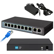 Extralink Perses Poe Switch, 8X Gigabit Poe/Poe, 2X Rj45 Uplink, 96W  Ex.14312 5903148914312 8517620099