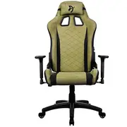 Spēļu krēsls Arozzi Avanti Softfabric ar mīkstu audumu Moss Green  Avanti-Sfb-Mgn 850054766236