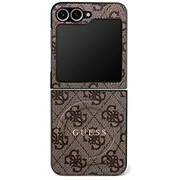 Guess 4G Leather Magsafe Samsung Galaxy Z Flip 7 Telefona maciņš  Guhmzf7P4Msegcw 3666339559267