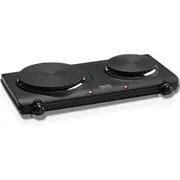 Haeger Hp-02B.013A Double Disc Elektroplītiņa ar 2 sildelementiem 2250W  5608475015649