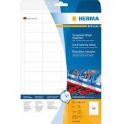 Herma Etik. strapazierf. A4 weiß 48,3X25,4 mm Folie 1100 St.  4690 4008705046909 39191080