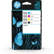 Hp 932/3  BlackDreifarbig Tintenpatrone 6Zc71Ae 0195122352233 hpin03030h7