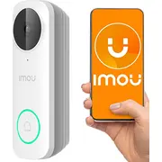 Imou Durvju zvans ar Wi-Fi kameru, 4Mpix, audio, sirēnas funkciju un Led diodi, Ip65, Db61I-W-D4P-Imou  6923172553751