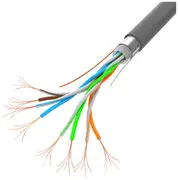 Kabel Lan Ftp 100Mb/S 305M linka cca szary  Lcf5-11Cc-0305-S 5901969414073 Kgwlaesic0011