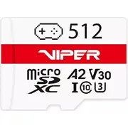 Atmiņas karte Patriot Gaming Series Microsdxc 512 Gb Class 10 Uhs-I/U3 A2 V30 Pv512Ggm32Mcx  4711378429428