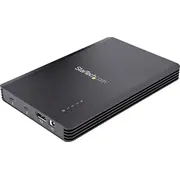 Startech.com ārējais cietā diska korpuss 4 vietām Thunderbolt 3 Nvme, priekš M.2 Nvme Ssd diskiem, 1X Displayport video/ 2X Tb3 izejas porti, 40Gbps, 72W barošanas bloks, korpuss, M.2, 40 Gbit/S, Usb savienojums, B  M2E4Btb3 0065030886406