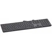 Klaviatūra Lmp Large Font Usb tastatūra ar vadiem 110 taustiņi 2X un alumīnija augšējo vāku Swiss space gray  24260 7640113436650