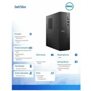 Dators Dell Slim Ecs1250, Core i7-14700, 16 Gb, Intel Uhd Graphics 770, 512 Gb M.2 Pcie Windows 11 Pro  Ecs1250Rpls-R004 5397321034100