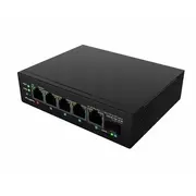 Lanberg switch light industrial Poe 1Xbt 3Xat SfpEth Din niezarządzalny fast ethernet  Ilfe-4P-1Ge-1S-90 5901969447354 Net-Wrpn-Lbg-024