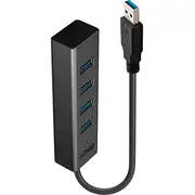 Lindy 4 Port Usb 3.0 Hub  43324 4002888433242