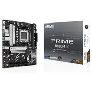 Mātesplate Asus Amd B850 Sam5 Micro-Atx ar Ddr5 atmiņu, 2 atmiņas sloti, 1X Pci-Express 4.0 16X, 5.0 2X M.2, Hdmi, Displayport, 4X Usb 2.0, 3.2, Ps/2, 3X audio ports Primeb850M-K  Prime B850M-K 4711636005517