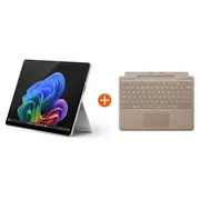 Microsoft Surface Pro 11. izdevums Copilot Pc 13 2In1 Platin Snapdragon X Plus 16Gb/512Gb Ssd Windows 11 Ep2-08345 bez lādētāja, iekļauta Ms tastatūra ar zīmuļa turētāju Sand  Ep2-083458Xa-00149 0196388419371