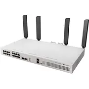 Mikrotik Cloud Router Switch 418-8P-8G-2S5Axq2Axq-Rm with Routeros L5 rackmount case  Crs418-8P-8G-2S5Axq2Axq-Rm 4752224005175
