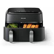 Bez eļļas fritieris Philips Ovi Dual Basket Na351/00  8720389033001 Agdm-Fry-Phi-040