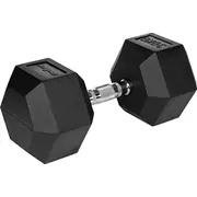 Rebel Hex hanteles ar gumijotu pārklājumu 1 x 30 kg  Rba-2325-30 5901890111966