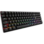 Sharkoon Skiller Sgk50 S2 Pbt tastatūra vācu, Black, Gateron G Pro 3.0 Yellow  4044951040872