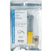 Smartkeeper Basic Usb-A porta bloķētājs dzeltena 6 gab.atslēga  Ul03Pkyl 8809534690747 3926909790