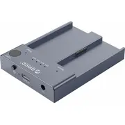 Dokstacija Orico M.2 Pcie Mvme - Usb-C 3.2 Gen 2 M2P2-C3-C-Eu-Gy-Bp  6954301175940