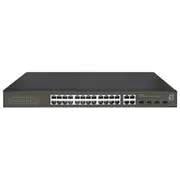 Switch Levelone Ges-2128P łącza sieciowe Zarządzany L2 Gigabit Ethernet 10/100/1000 Obsługa Poe Black  4015867229231