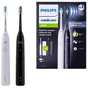 Philips Hx7109/01 Sonicare 5300 elektr. Zahnbürste Doppelpack Black/Weiß  8720689021418