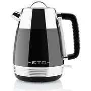 Tējkanna Eta  Storio Kettle 918690020 Standard, 2150 W, 1.7 L, Stainless steel, 360 rotational base, Black Eta918690020 8590393255955