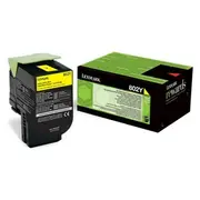 Toner Lexmark 80C20Y0 Yellow Oriģināls  0734646475648