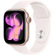 Watch Apple Series 11 2025 Gps 42Mm Rose Gold Aluminium Case with Sport Band M/L - Light Blush  Meu44Et/A 195950461275