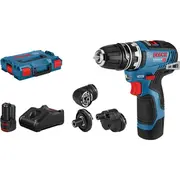 Urbjmašīna-Skrūvgriezis Bosch Gsr 12V-35 Fc 12 V 2 x akumulators 3 Ah 06019H3000  3165140936910
