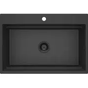Granīta virtuves izlietne Deante ar magnētu, 1 nodalījums  Zrm G10B 5907650865469