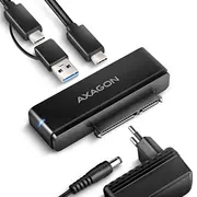 Adsa-Fpx Adapter Usb-C 10Gbps Sata 6G 2.5/3.5 cala Ssd/Hdd Fastport X, w tym zasilacz, 60Cm Usb-C/Usb-A kabel  8595247908636 Aiaxnoadsafpx01