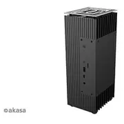 Akasa Turing A50 Mkii - Ultrakleiner Formfaktor Usff Pc Schwarz Aluminium Heimbüro Kensington  Geak-136 4710679551258 A-Nuc62-M1Bv2