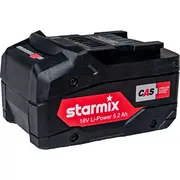 Akumulators Starmix 18V 5,2 Ah  Sx459745 4011240459745