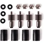 Alphacool Core Push stiprinājumu komplekts 25Mm M3/M4/Unc 6-32 4 gab., stiprinājums/montāža Black/Silver, 25 mm  15725 4250197157254
