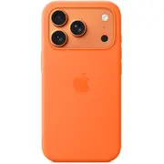 Apple Silicone Case mit Magsafe für iPhone 17 Pro Orange  Mgfe4Zm/A 0195950663914