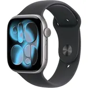 Apple Watch 11 Gps 42Mm Space Grey Alu Sport Band M/L Black  Mev44Et/A 195950463224