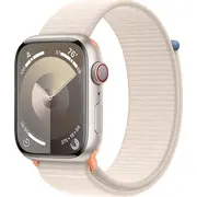 Viedpulkstenis Apple Watch 9 Gps  Cellular 45Mm Starlight Alu Sporta siksniņa Beige Mrma3Qp/A 0195949024184